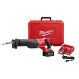 M18 18-Volt Lithium-Ion Cordless SAWZALL Reciprocating Saw W/(2) 3.0Ah Batteries, Charger, Hard Case