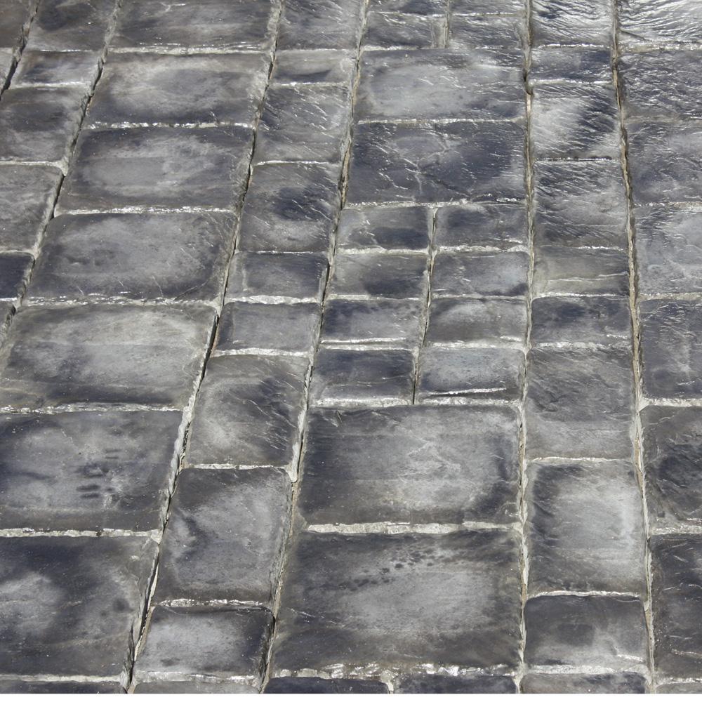 Cass Stone 100 sq. ft. Gray Concrete Paver Kit - Super Arbor