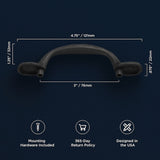 Hickory Hardware Refined Rustic (457Mm) Center to Center Arch Bar Appliance Pull