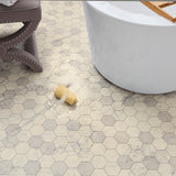 (Sample) STAINMASTER Sutton Place Marble Sheet Vinyl Flooring, Cut-to-Length, 12‑ft Width