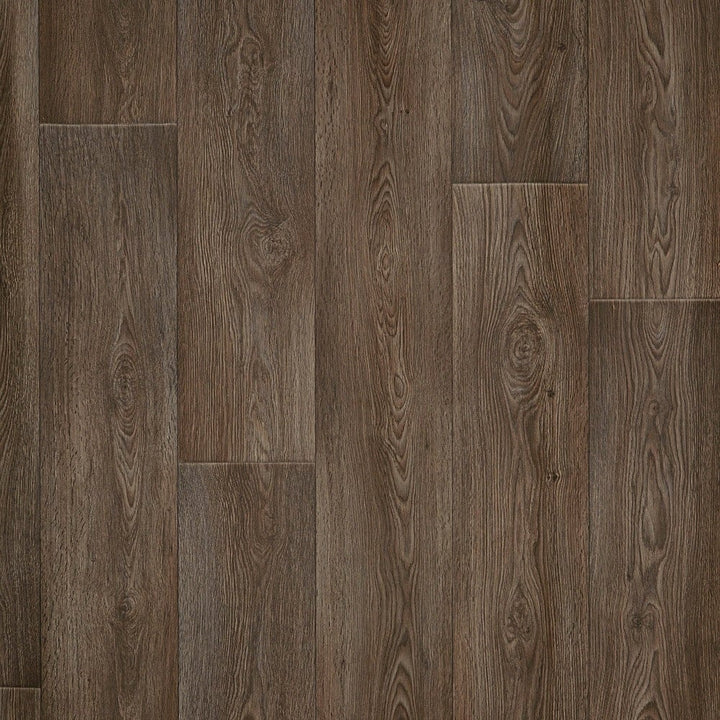 STAINMASTER 12-ft W x Cut-to-Length Thornhill Oak Wood Look Low-Gloss Finish Sheet Vinyl