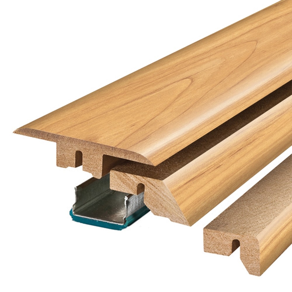 SimpleSolutions 2.37-in x 78.7-in Concord Maple MDF Floor 4-in-1 Moulding