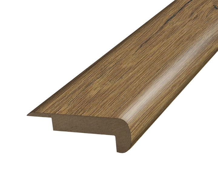 SimpleSolutions 2.37-in x 78.7-in Restoration Oak or Antique Barnwood Prefinished Stair Nosing
