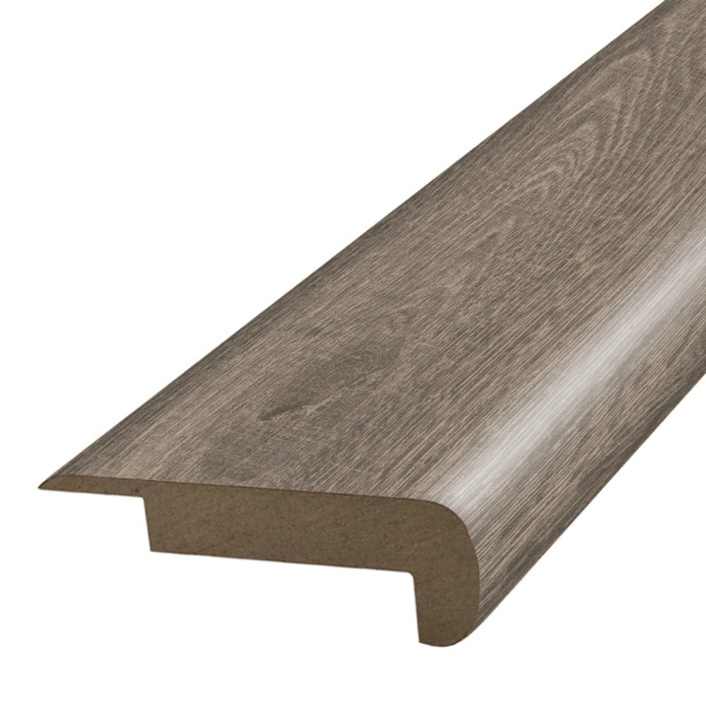 SimpleSolutions 2.37-in x 78.7-in Whistler Oak/Park Lodge Oak Prefinished Stair Nosing