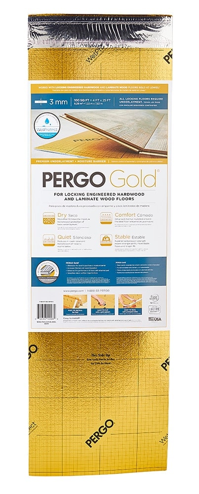 Pergo GOLD Premium Foam Moisture Resistant Flooring Underlayment