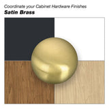 Richelieu Arezzo (128mm) Center to Center Arch Handle Drawer Pull
