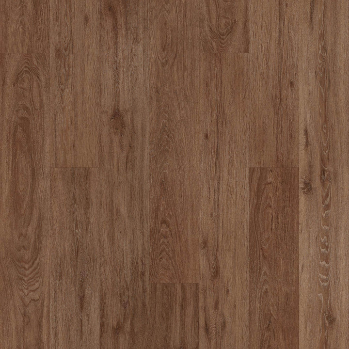 Mohawk Elite Chocolate Oak 7-in Wide x 6-mm Thick Waterproof Interlocking Luxury Vinyl Plank Flooring (23.86-sq ft)