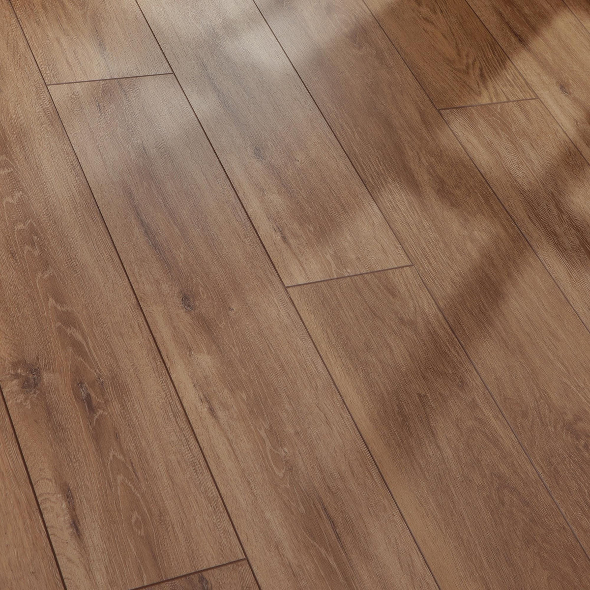 Mohawk Elite Chocolate Oak 7-in Wide x 6-mm Thick Waterproof Interlocking Luxury Vinyl Plank Flooring (23.86-sq ft)