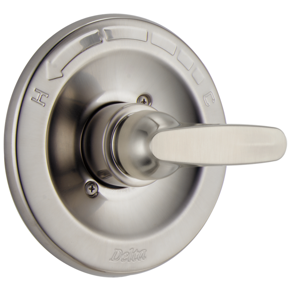 Delta Foundations 0.5-in ID Stainless Shower Valve Trim with Monitor Pressure-Balanced Control