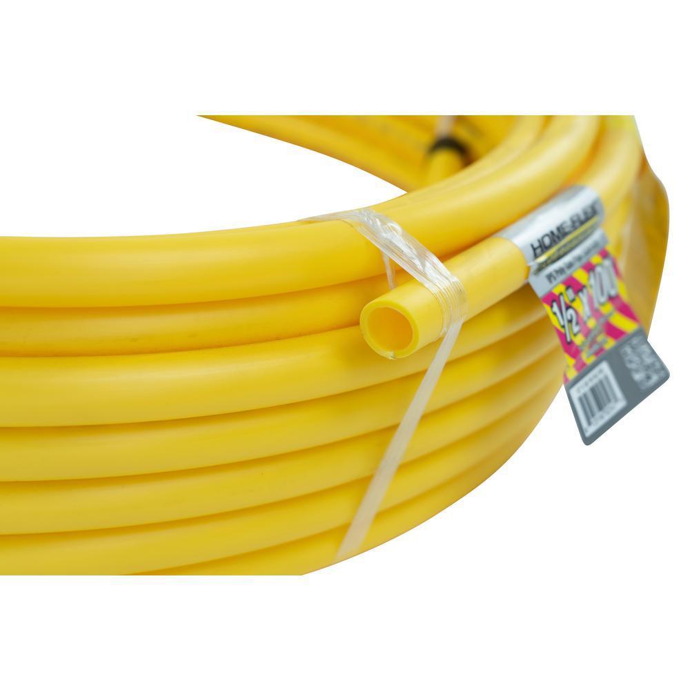 1/2 in. IPS x 100 ft. DR 9.3 Underground Yellow Polyethylene Gas Pipe - Super Arbor