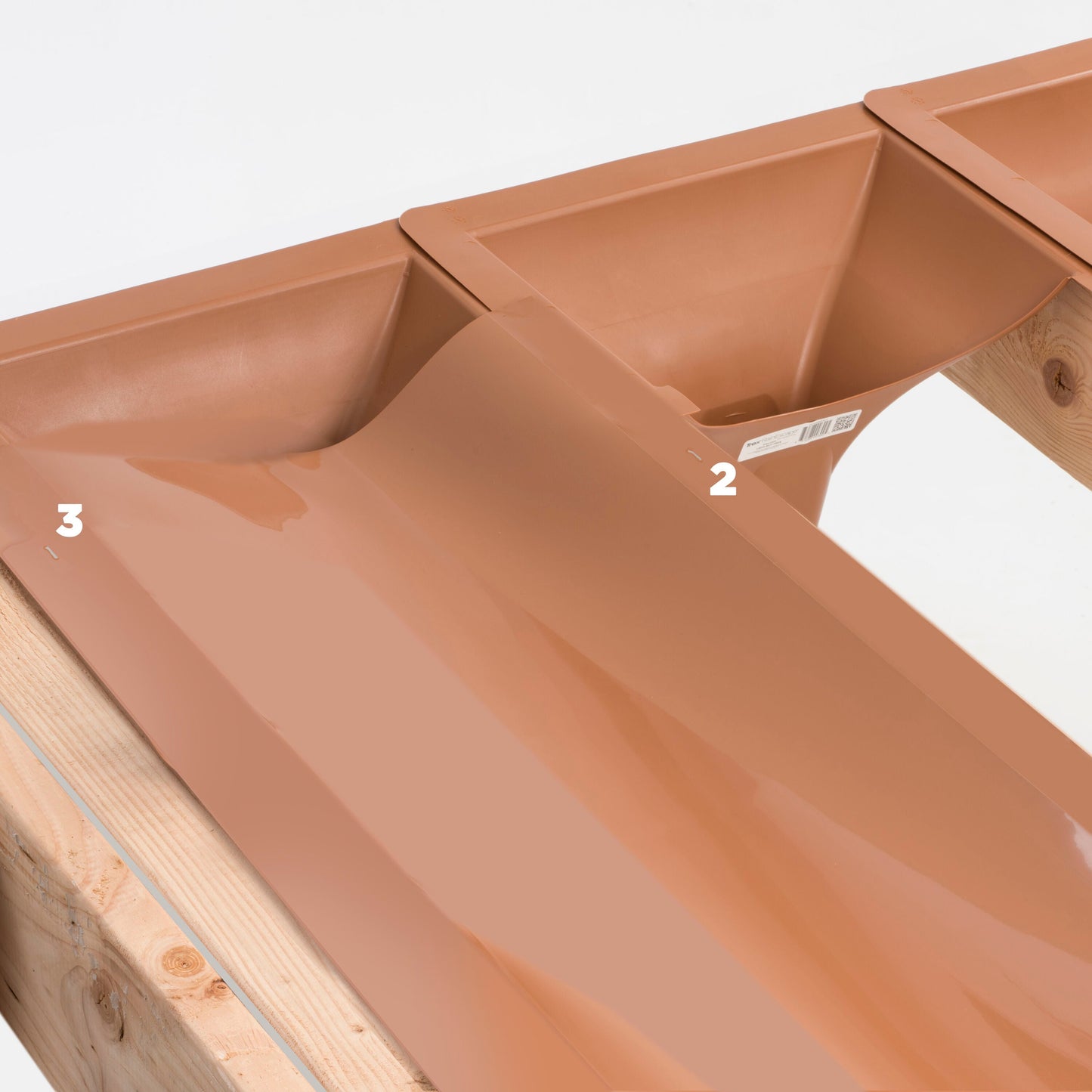 Trex RainEscape 12-ft Brown Under Deck Ceiling Trough