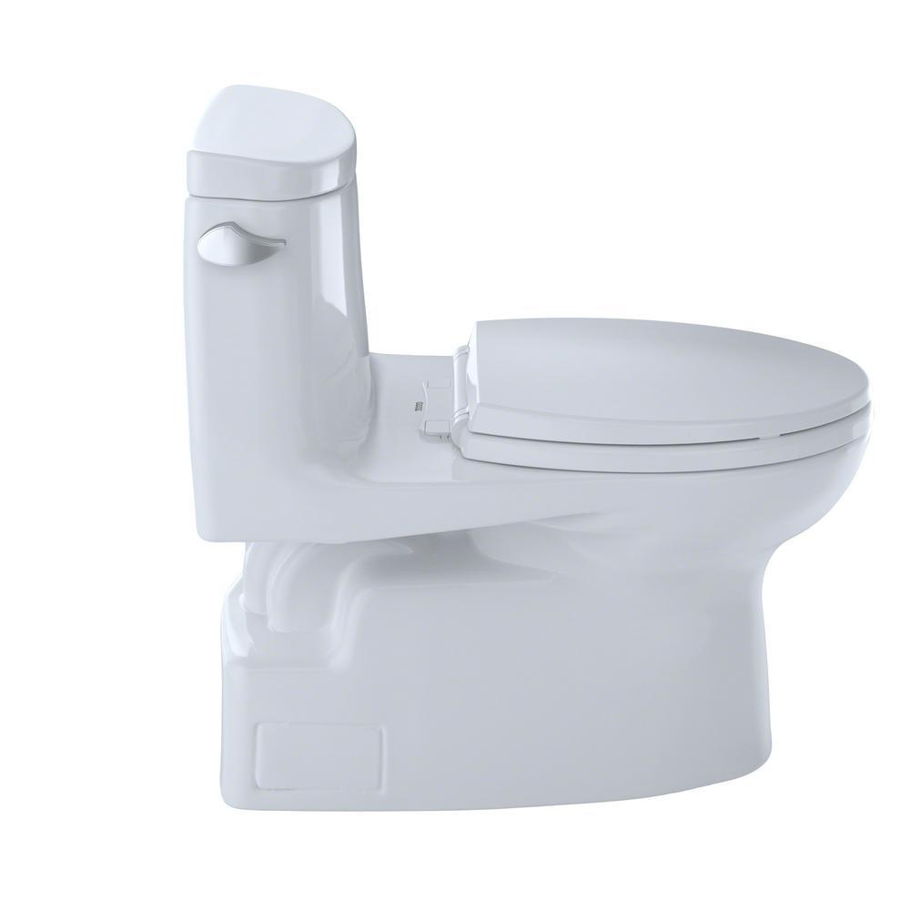 Carlyle II 1-Piece 1.28 GPF Single Flush Elongated Skirted Toilet with CeFiONtect in Sedona Beige - Super Arbor