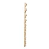 AmeriLux International PVCLite Plastic Vented Roof Panel Closure Strip, 24-in, 6-Pack