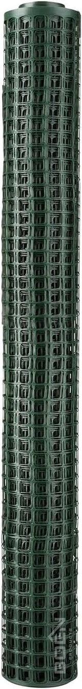 BOEN 100 ft. x 4 ft. 6-Gauge Green Plastic Extruded Mesh Rolled Fencing