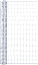 BOEN 15-ft x 2-ft 7-Gauge White Plastic Extruded Mesh Rolled Fencing