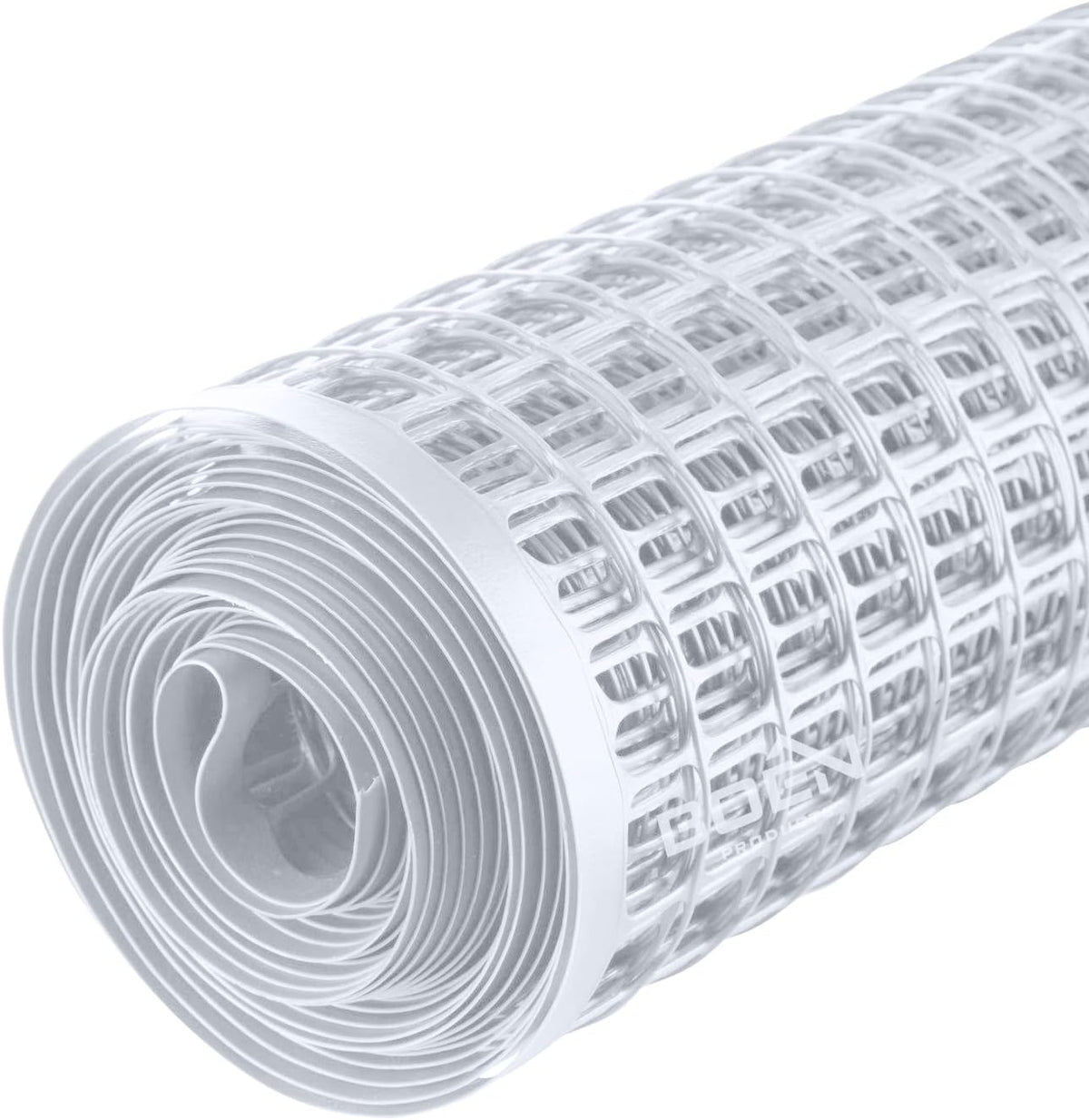 BOEN 50-ft x 4-ft 6-Gauge White Plastic Extruded Mesh Rolled Fencing