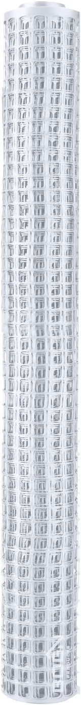 BOEN 25-ft x 3.33-ft 6-Gauge White Plastic Extruded Mesh Rolled Fencing