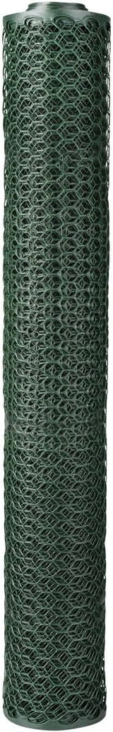 BOEN 100-ft x 4-ft 6-Gauge Green Plastic Extruded Mesh Rolled Fencing