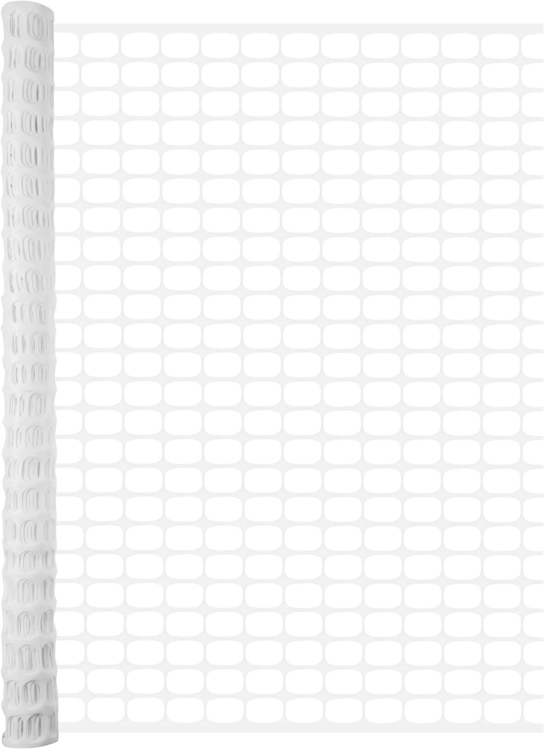 BOEN 100-ft H x 4-ft L Temporary Plastic Snow Fence