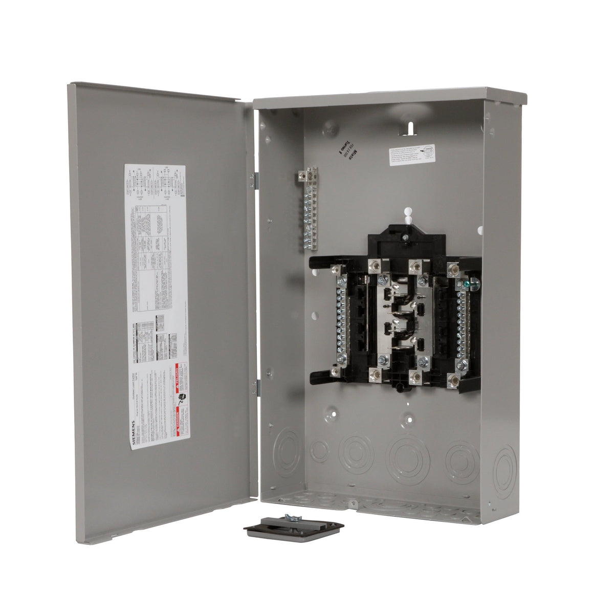 Siemens PN 200-Amp 8-space load center - front view