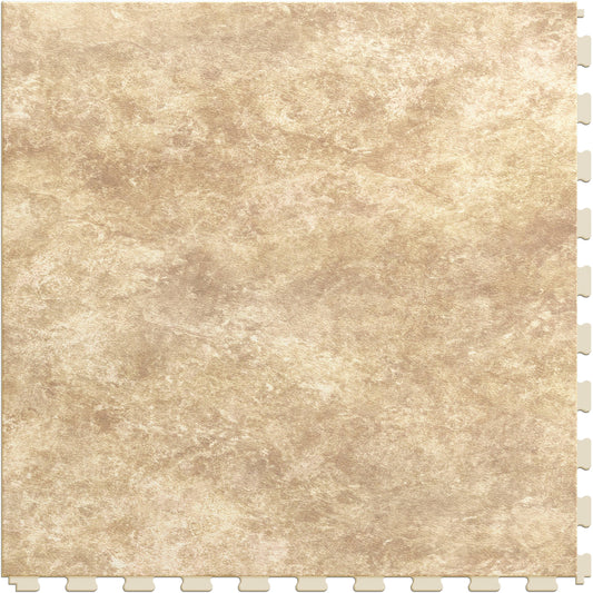 Perfection Floor Tile Stonecraft Collection Sandstone Granite/Satin 20-in x 20-in Water-Resistant Interlocking Luxury Vinyl Tile Flooring, 16.7-sq ft Carton