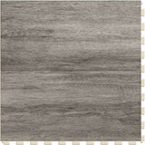 Perfection Floor Tile Vintage Wood Collection 6-Piece 20-in x 20-in Ash Vinyl Tile