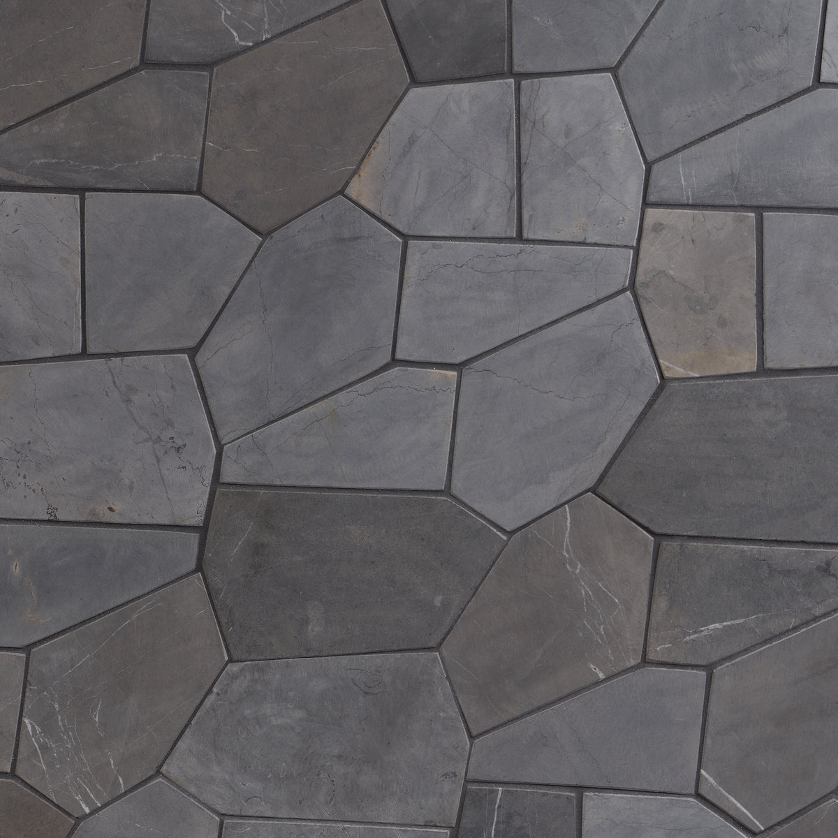 Artmore Tile Landscape Organica Java Gray 12-in x 20-in Honed Natural stone Marble Multi-shaped Mosaic Floor and Wall Tile product image