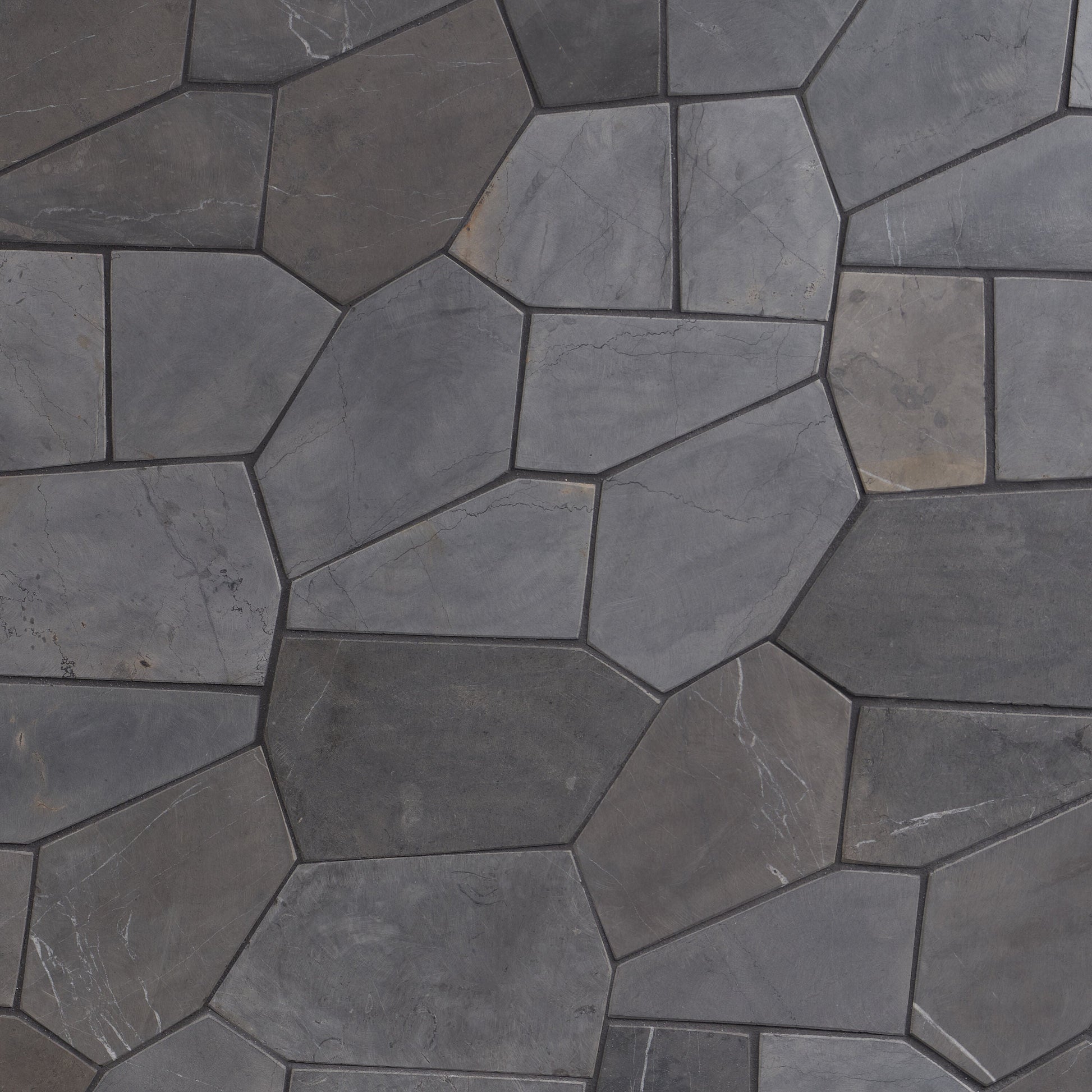 Artmore Tile Landscape Organica Java Gray 12-in x 20-in Honed Natural stone Marble Multi-shaped Mosaic Floor and Wall Tile product image