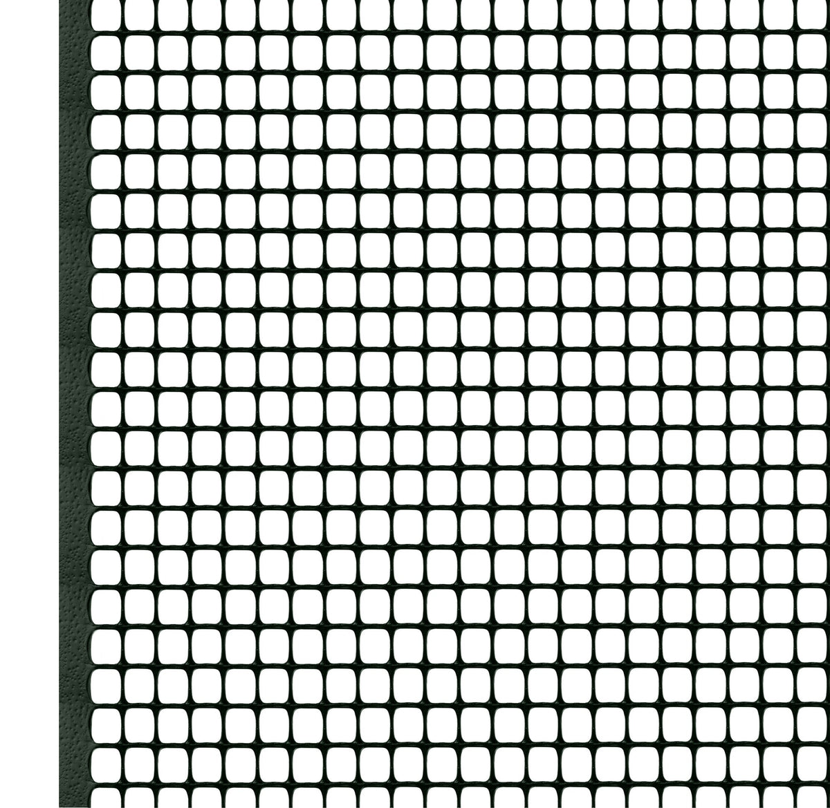 BOEN 3' x 15' Green Plastic Extruded Mesh Fencing 7-Gauge