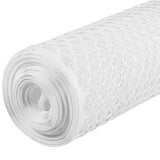 BOEN 15-ft x 3-ft 7-Gauge White Plastic Extruded Mesh Rolled Fencing