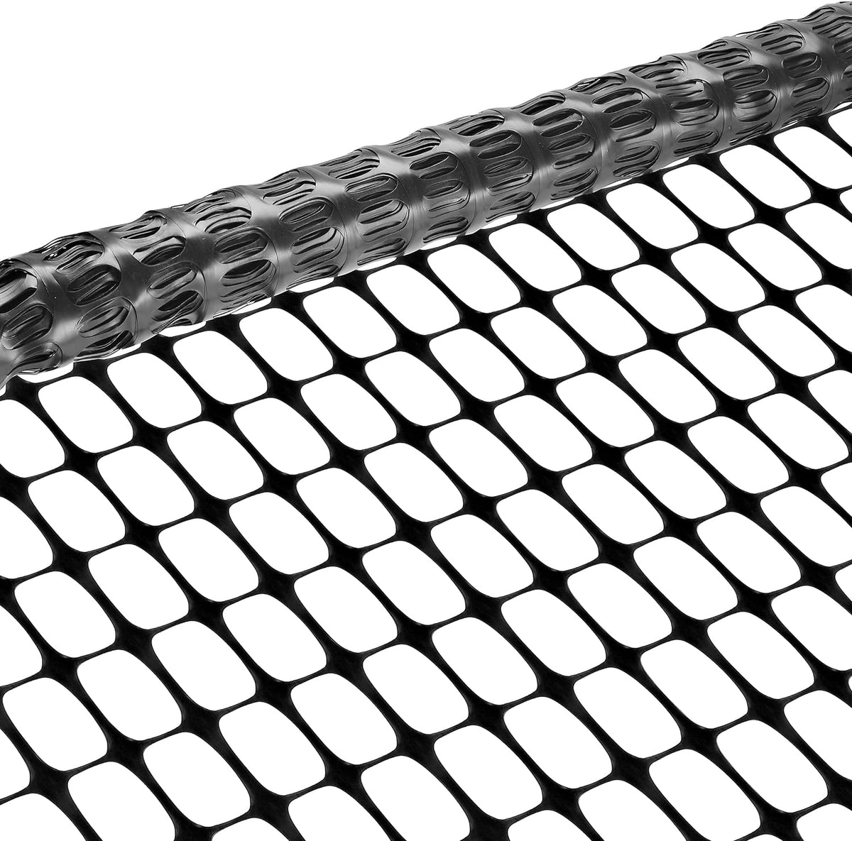 BOEN 50-ft H x 4-ft L Temporary Plastic Snow Fence