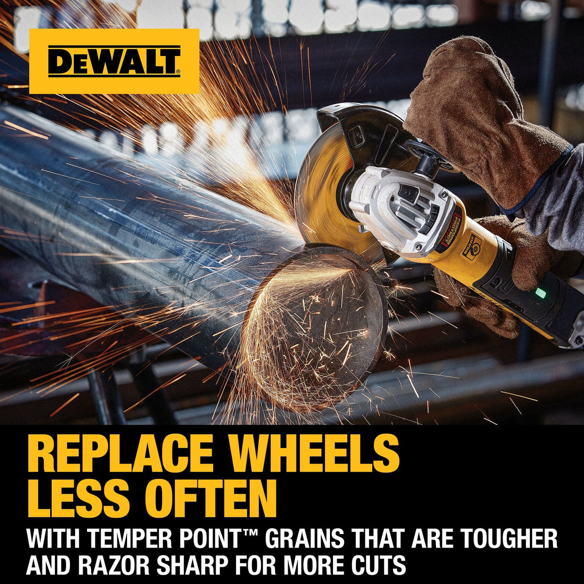DEWALT 5-Pack Aluminum Oxide 4-in Grinding Wheel