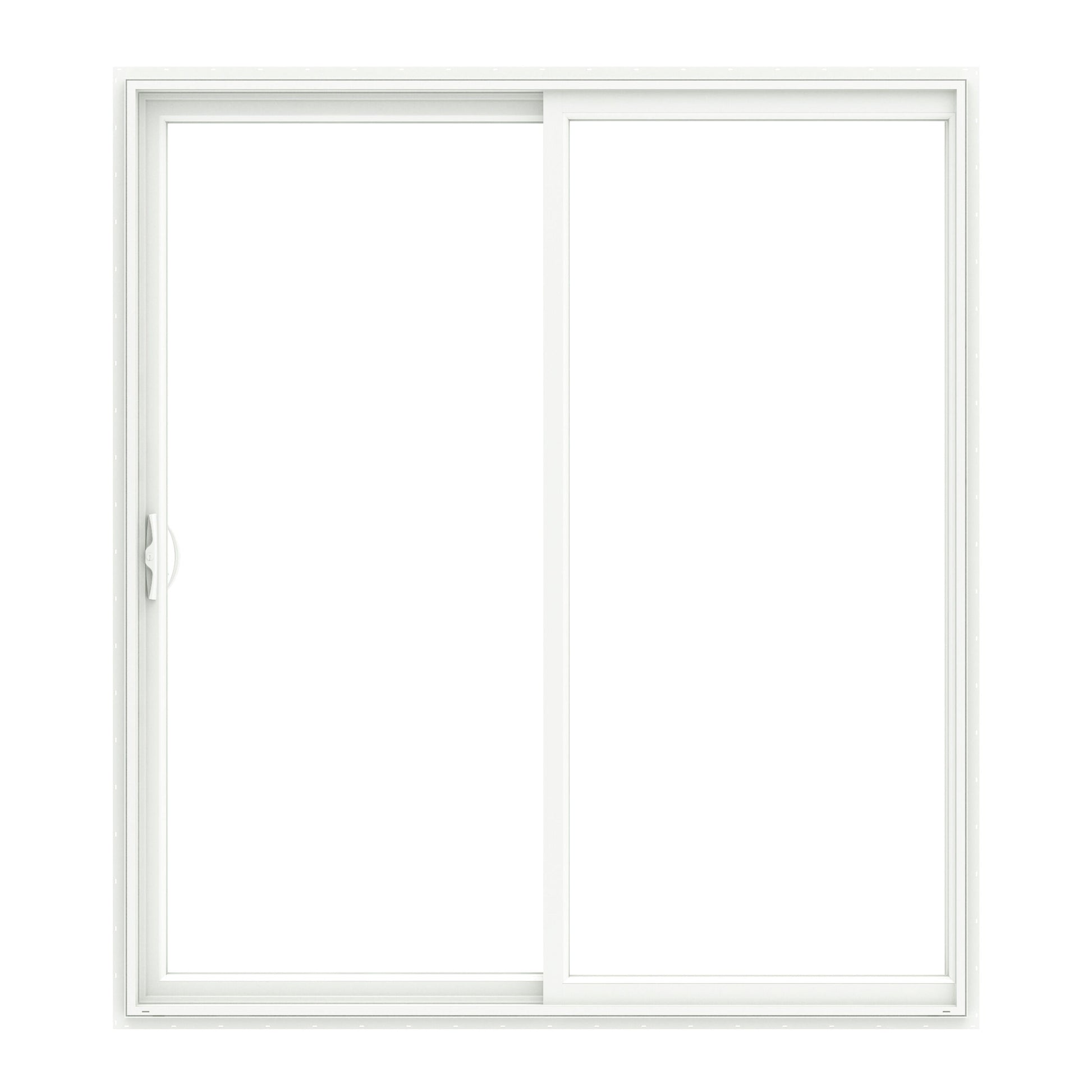 Pella 60-in x 80-in Vinyl Sliding, Universal reversible – product-only view