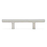 Richelieu Hardware Richelieu Center to Center Brushed Nickel Rectangular Bar Drawer Pull