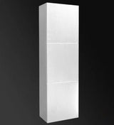 Fresca 17.75-in x 59-in x 12-in White Freestanding Soft Close Linen Cabinet