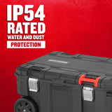 CRAFTSMAN VERSASTACK 30.4-in Black Polypropylene Rolling Lockable Tool Box