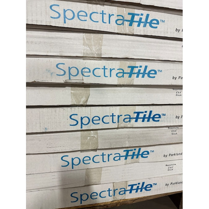 SpectraTile 2-ft x 2-ft White PVC Drop Ceiling Tile (12-Pack, 48-sq ft / Case)
