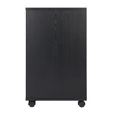 Winsome Wood Halifax Black 5-Drawer 30.71-in File Cabinet