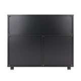 Winsome Wood Halifax Black 5-Drawer 30.71-in File Cabinet