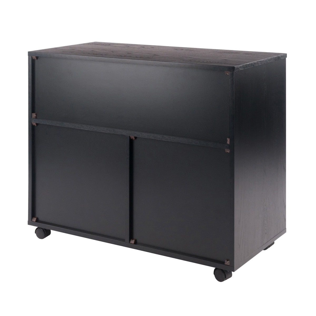 Winsome Wood Halifax Black 5-Drawer 30.71-in File Cabinet