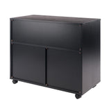 Winsome Wood Halifax Black 5-Drawer 30.71-in File Cabinet