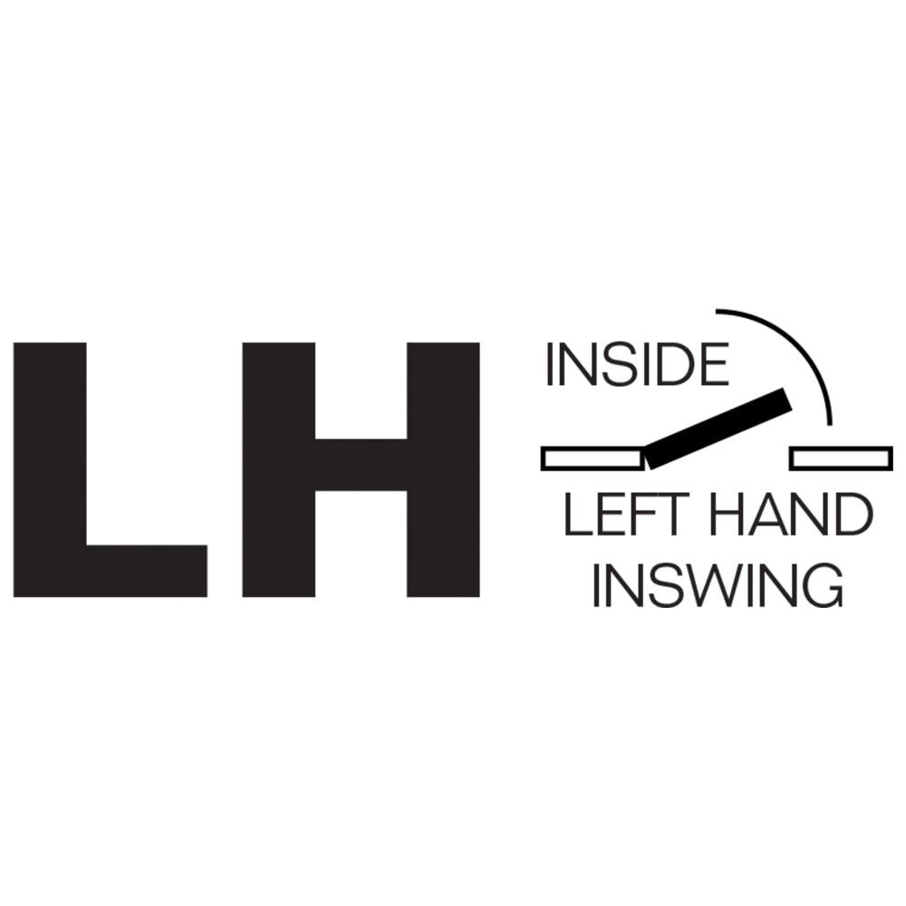 JELD-WEN 36x80 Steel prehung entry door, Left-hand inswing, Painted – logo view 5