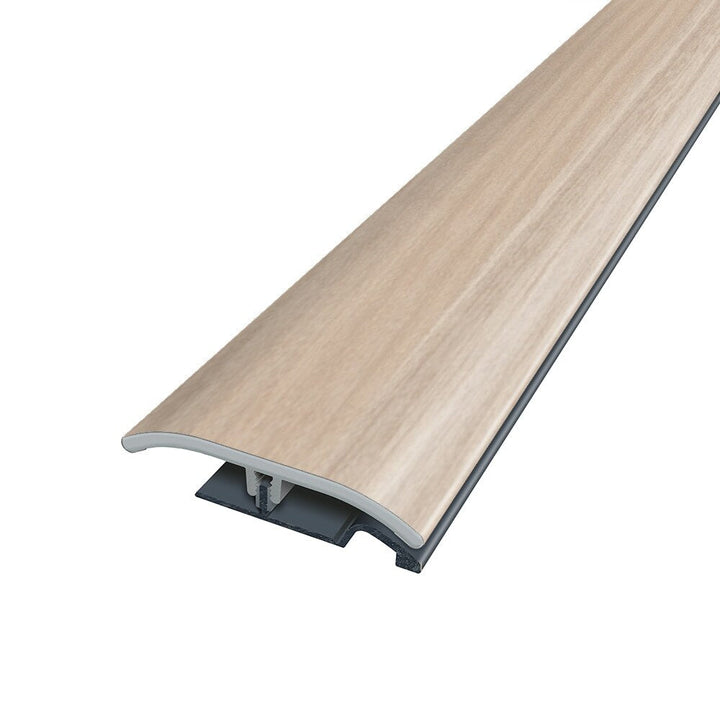 SimpleSolutions Ridge Line Mix 2-in x 78.7-in Vinyl Floor 4-in-1 Multi-purpose Moulding