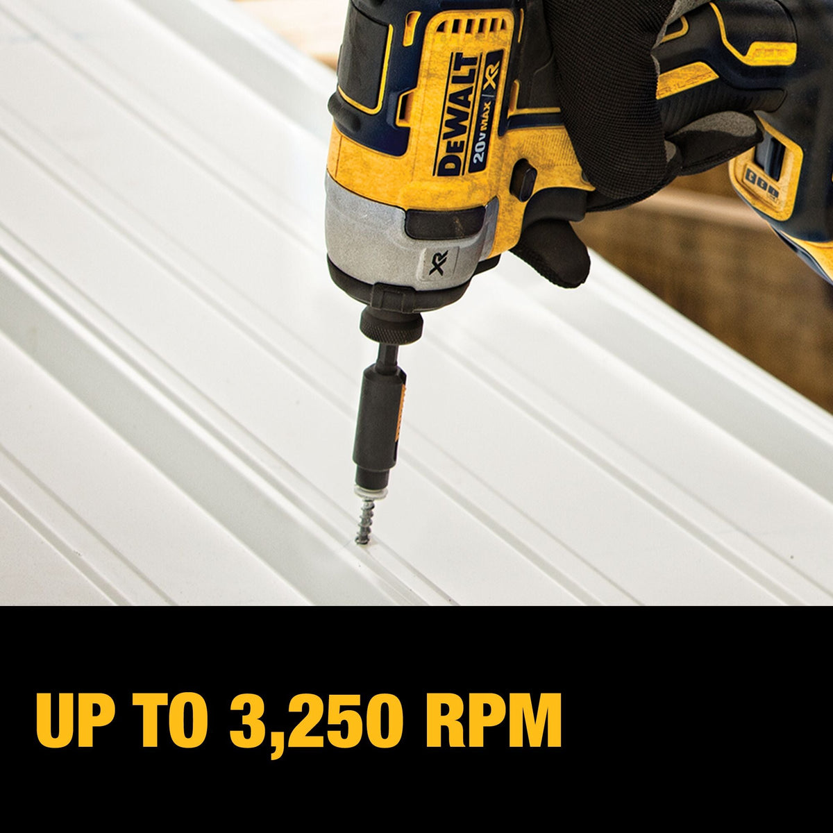 DEWALT XR 20-Volt MAX Brushless 1/4-in 3-Speed Cordless Impact Driver Kit, 2 x 2.0Ah Batteries, Charger & Hard Case