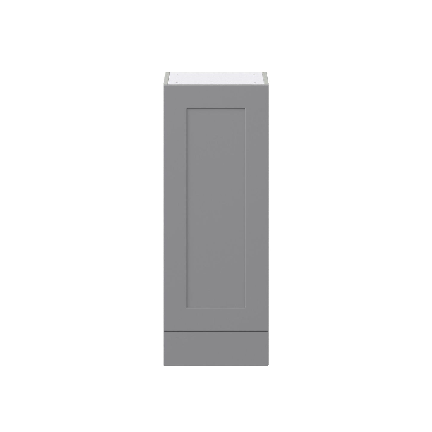 Hugo&Borg Beaumont 15-in W x 40-in H x 14-in D Slate Gray 1-Drawer Wall Fully Assembled Cabinet (Recessed Panel Shaker Style)