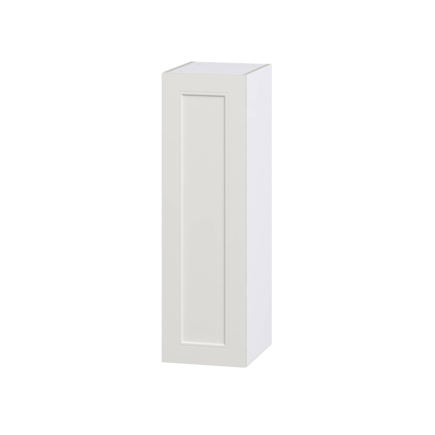 Hugo&Borg Belcourt 12-in W x 40-in H x 14-in D Gray Painted Wall Fully Assembled Cabinet (Recessed Panel Shaker Door Style)