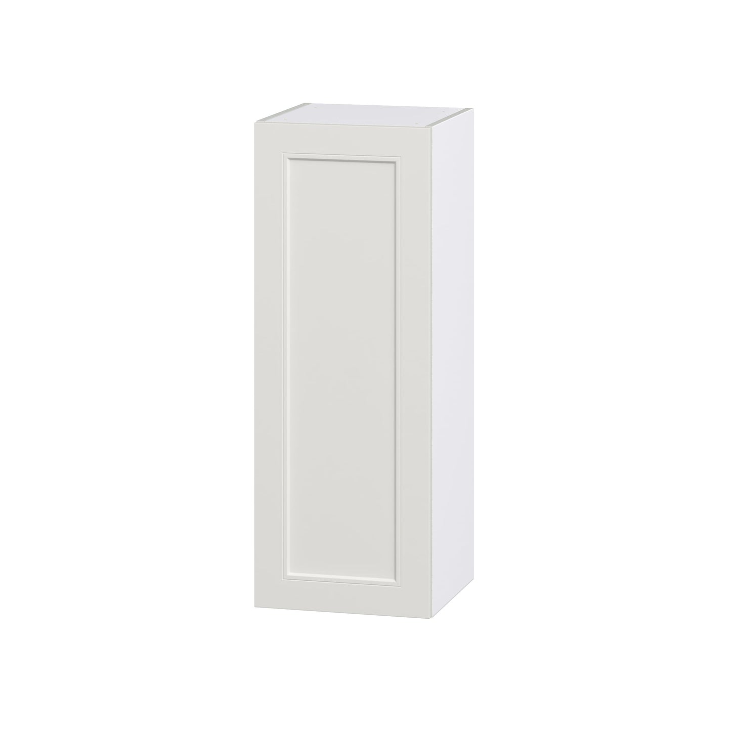 Hugo&Borg Belcourt 15-in W x 40-in H x 14-in D Gray Painted Wall Fully Assembled Cabinet (Recessed Panel Shaker Door Style)
