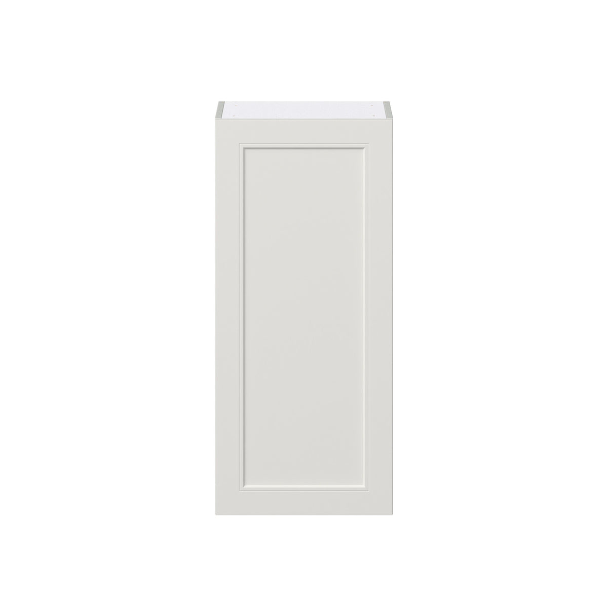 Hugo&Borg Belcourt 18-in W x 40-in H x 14-in D Gray Painted Wall Fully Assembled Cabinet (Recessed Panel Shaker Door Style)