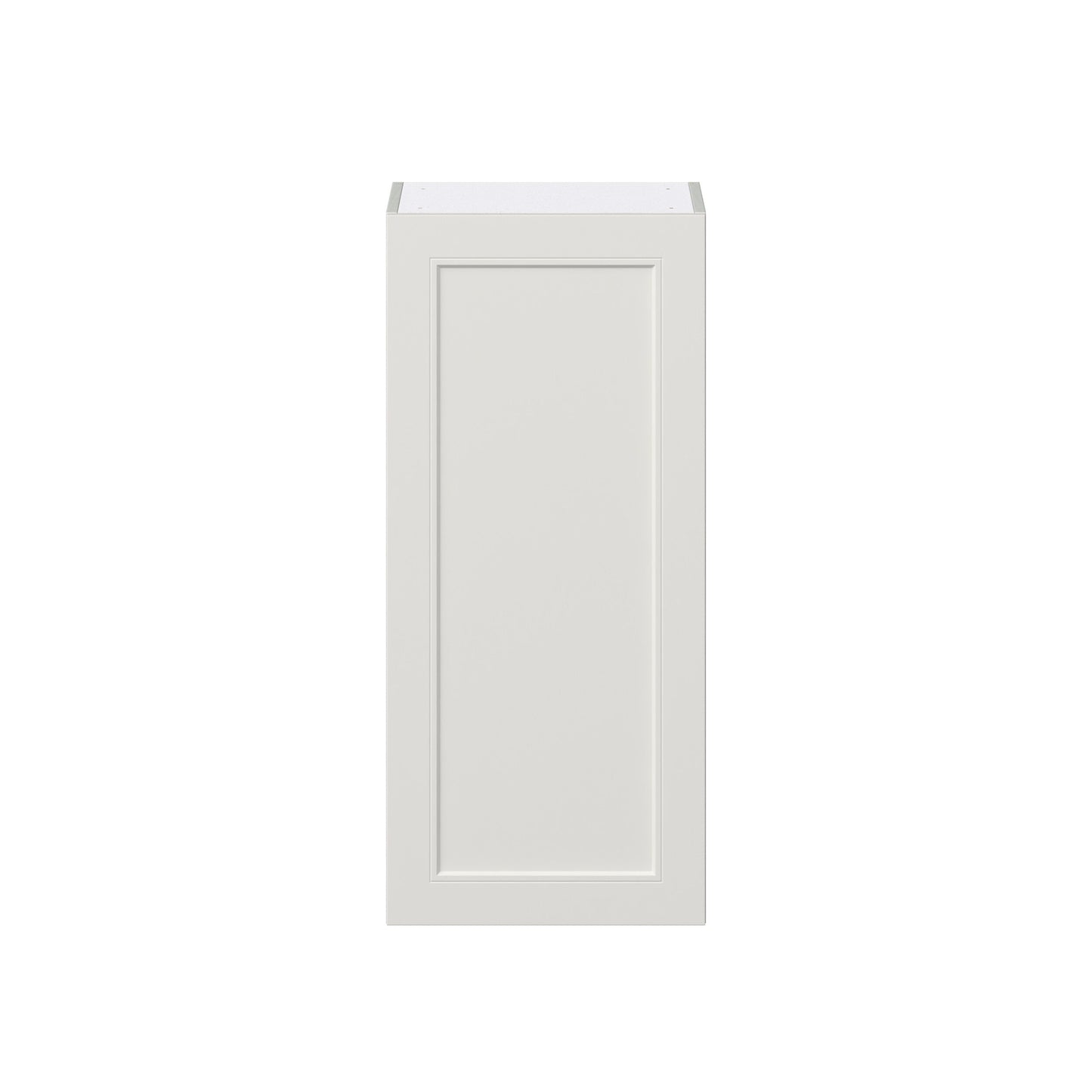Hugo&Borg Belcourt 18-in W x 40-in H x 14-in D Gray Painted Wall Fully Assembled Cabinet (Recessed Panel Shaker Door Style)