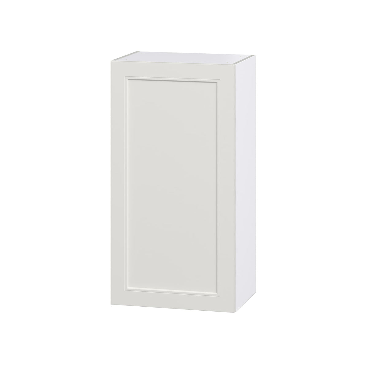Hugo&Borg Belcourt 21-in W x 40-in H x 14-in D Gray Painted Wall Fully Assembled Cabinet (Recessed Panel Shaker Door Style)